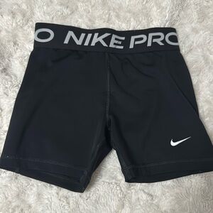 Girls Black Nike Pros